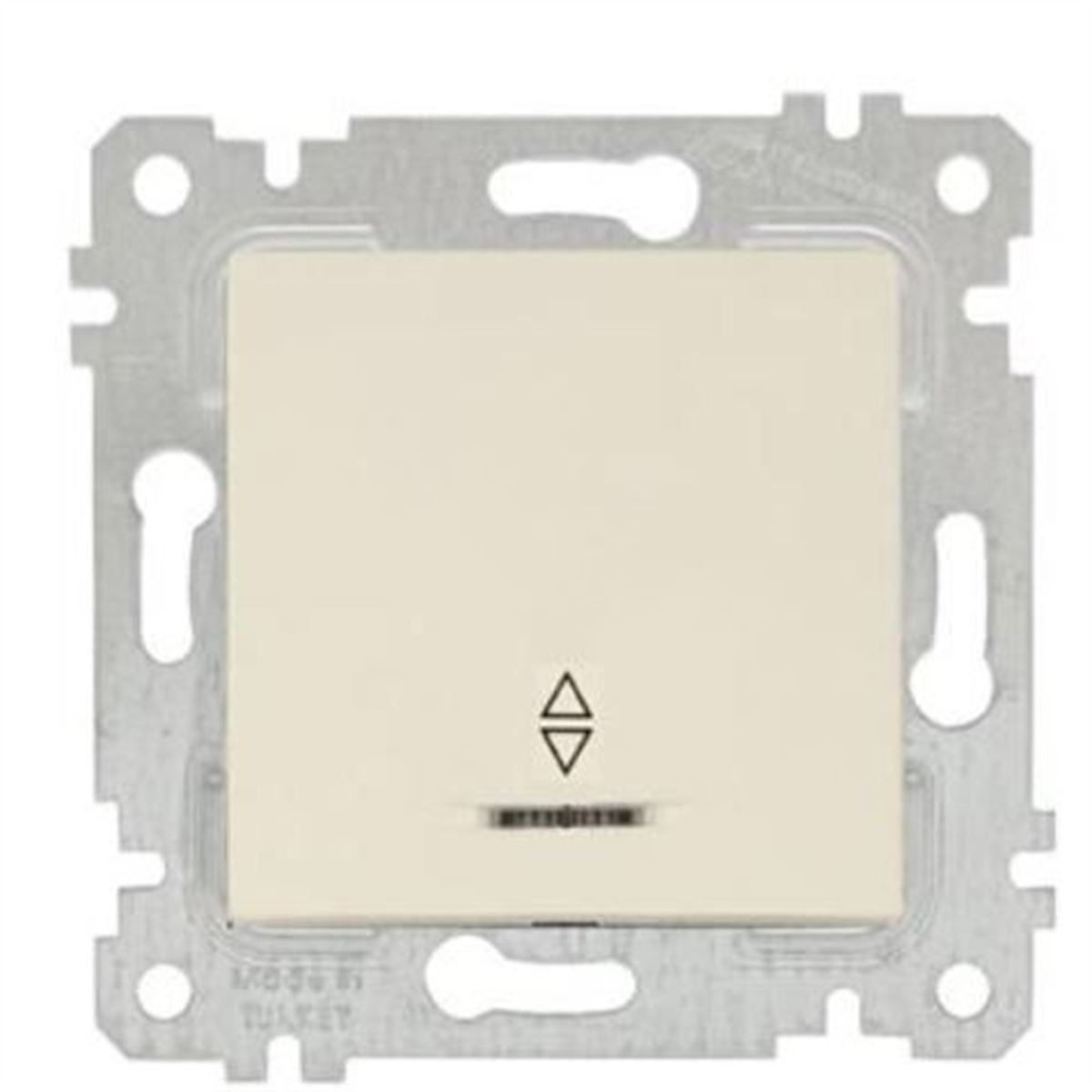 RİTA MEK TUŞ IŞIKLI VAVİEN (220V)(KLİPSLİ) KREM 1